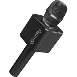 Celly Karaoke Microfoon met Speaker Zwart