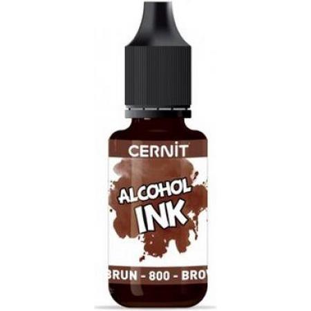 Cernit Alcohol Ink Brown 800