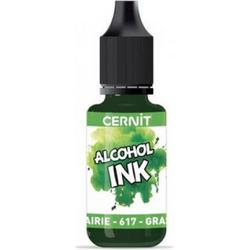 Cernit Alcohol Ink Green foliage 617