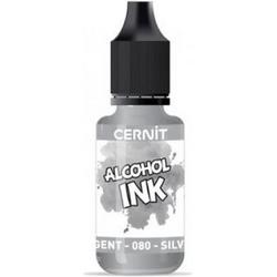 Cernit Alcohol Ink Silver 080