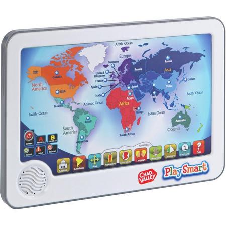 Chad Valley - PlaySmart - interactieve touchpad -  wereldkaart is engels
