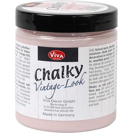 Chalky vintage look verf, antique rose (402), 250 ml