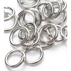 6 stuks- Sieraden oogjes- Zilver 925 - 6 mm- Sieraden maken- Charme Bijoux®