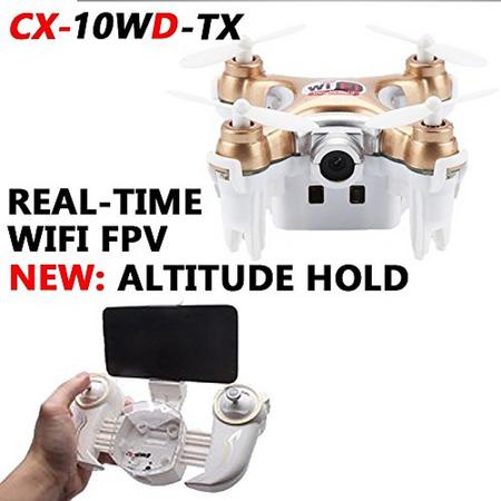 Cheerson CX-10WD-TX - Drone - Goud