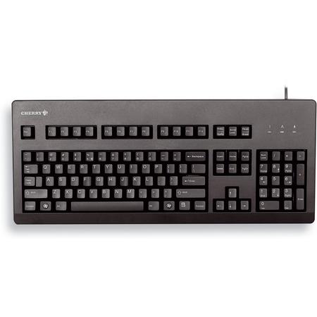 CHERRY G80-3000 USB QWERTY Amerikaans Engels Zwart toetsenbord