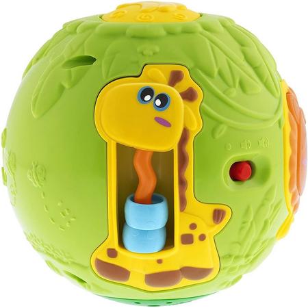 Chicco Activity Speelgoed Bal Junior 15 Cm Groen/blauw/geel