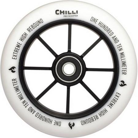 Chilli Pro Scooter Wiel Base - 110mm - ABEC 9 - Wit - 1 stuk