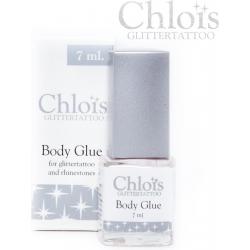 Chloïs Body Glue 7 ml - Chloïs Glittertattoo - Chloïs Cosmetics - Huidlijm - Nep Tattoo - Fake Tattoo - Kinderen en Volwassenen
