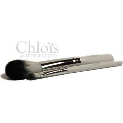 Chloïs Glittertattoo Brushset small (2 brushes) - Chloïs Glittertattoo - Chloïs Cosmetics - Penselen set - Kwasten set - Glitter Tattoo - Make-up Glitter Kwast