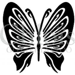 Chloïs Glittertattoo Sjabloon 5 Stuks - Butterfly Saskia - CH2015 - 5 stuks gelijke zelfklevende sjablonen in verpakking - Geschikt voor 5 Tattoos - Nep Tattoo - Geschikt voor Glitter Tattoo, Inkt Tattoo of Airbrush