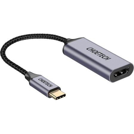 Choetech Aluminium USB-C naar HDMI adapter - 4Kx2K @60Hz - Coax