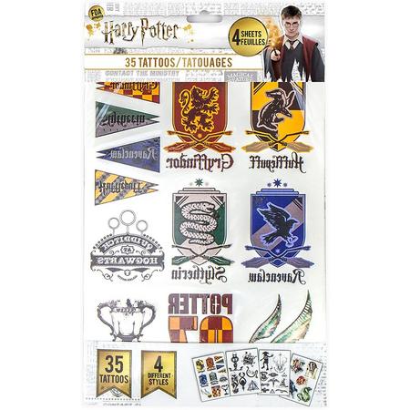 Set of 35 temporary tattoos - Harry Potter