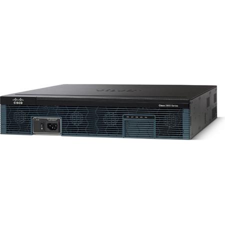 Cisco 2921 Ethernet LAN Zwart, Zilver