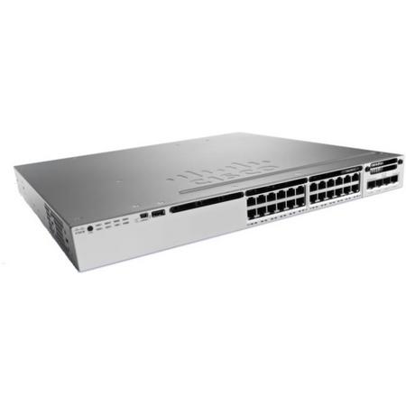 Cisco 3850-24S-S Managed Gigabit Ethernet (10/100/1000) 1U Roestvrijstaal