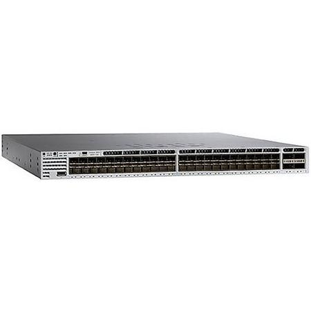 Cisco Catalyst 3850-48XS-S Managed None Zwart, Grijs