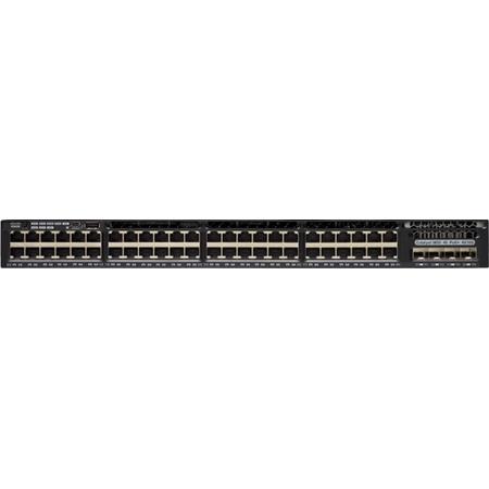 Cisco Catalyst WS-C3650-48PD-E netwerk-switch Managed L3 Gigabit Ethernet (10/100/1000) Zwart 1U Power over Ethernet (PoE)