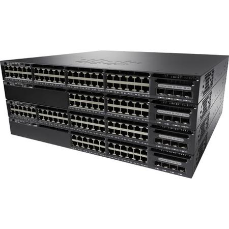 Cisco Catalyst WS-C3650-48TS-E netwerk-switch Managed L3 Gigabit Ethernet (10/100/1000) Zwart 1U