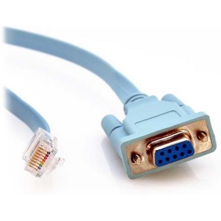 Cisco Console Cable for 1130AG, 1200, 1230AG Platform RJ-45 DB9 kabeladapter/verloopstukje