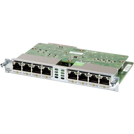 Cisco EHWIC-D-8ESG-P= Intern Ethernet netwerkkaart & -adapter