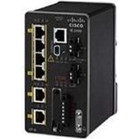 Cisco IE-2000-4T-B netwerk-switch Managed L2 Fast Ethernet (10/100) Zwart