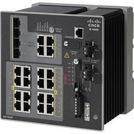 Cisco Industrial Ethernet 4000 L2 Gigabit Ethernet (10/100/1000) Power over Ethernet (PoE)