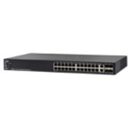 Cisco SF550X-24MP-K9 Managed L3 Fast Ethernet (10/100) Power over Ethernet (PoE) 1U Zwart