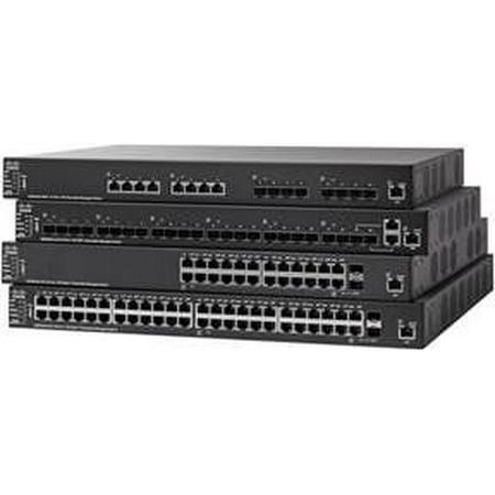Cisco SX550X-12F-K9-EU netwerk-switch Managed L3 Zwart