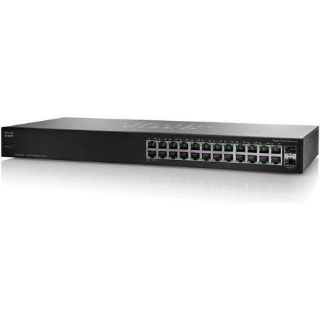 Cisco Small Business 110 Unmanaged L2 Gigabit Ethernet (10/100/1000) Zwart 1U