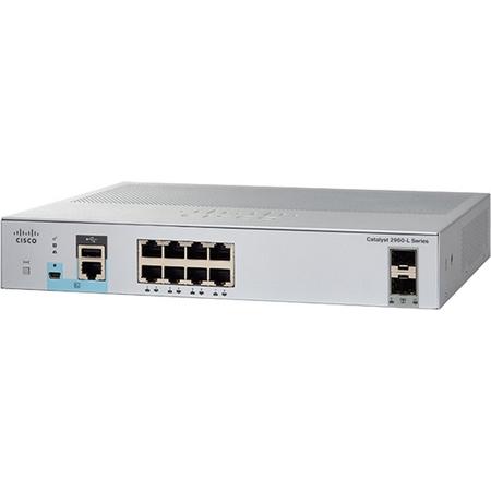 Cisco WS-C2960L-8TS-LL Managed L2 Gigabit Ethernet (10/100/1000) 1U Grijs netwerk-switch