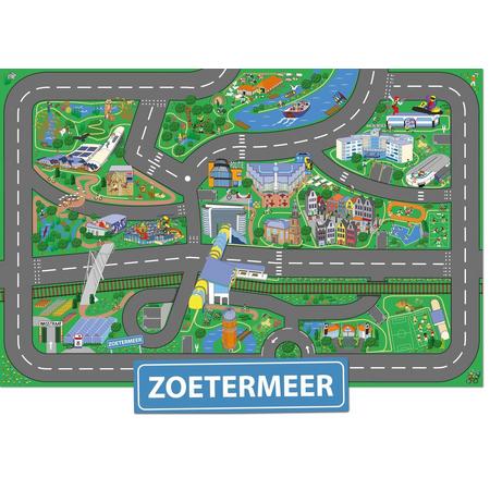 Speelkleed Zoetermeer City-Play - Autokleed - Verkeerskleed - Speelmat Zoetermeer