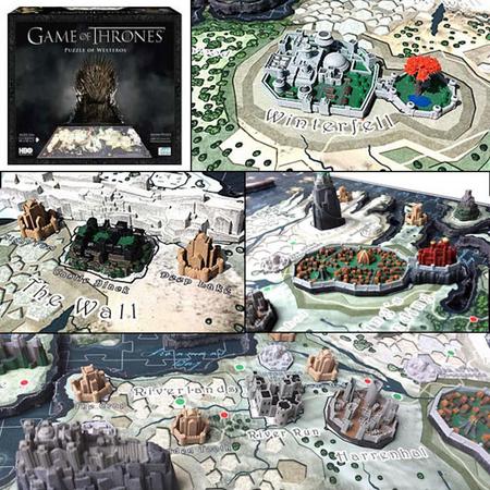 Game of Thrones 4D puzzle - Westeros