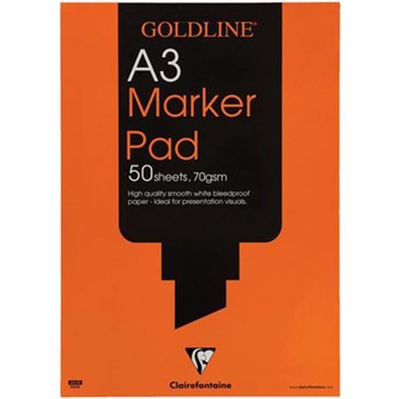 Clairefontaine Goldline Marker Pads - Hoog kwaliteit - A3 formaat