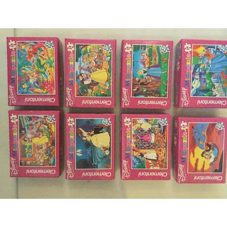8 Disney Legpuzzels - 54 stukjes - Clementoni Puzzels