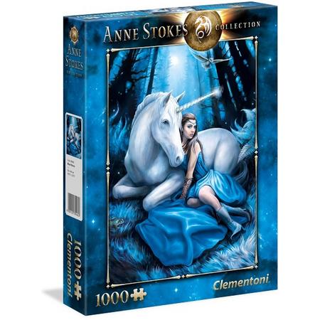 Anne Stokes - Blue moon (1000)