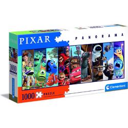 Clementoni - Panorama High Quality Collectie puzzel - Disney Pixar - 1000 stukjes, puzzel volwassenen