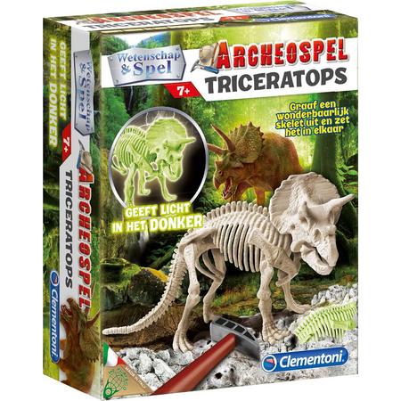 Clementoni Archeospel - Triceratops Fluor