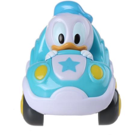 Clementoni Disney Baby Donald Pull-back Auto Blauw