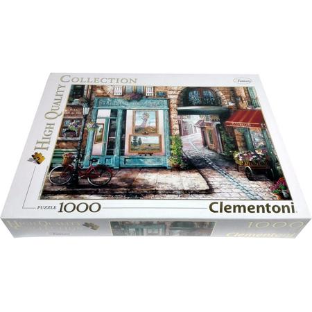 Clementoni High Quality Collection Puzzel - 1000 stukjes - Galeries des Arts