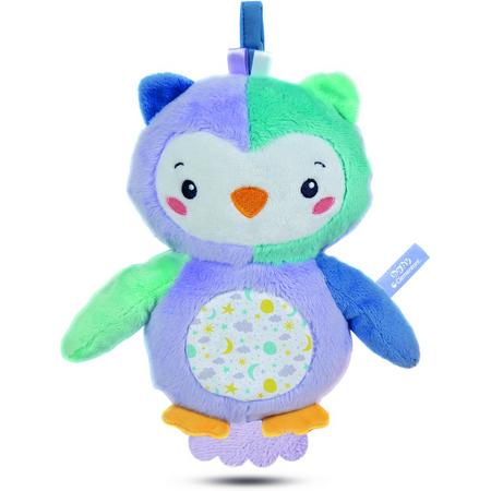 Clementoni Knuffeluil Play With Me Goodnight 24 Cm Blauw/paars