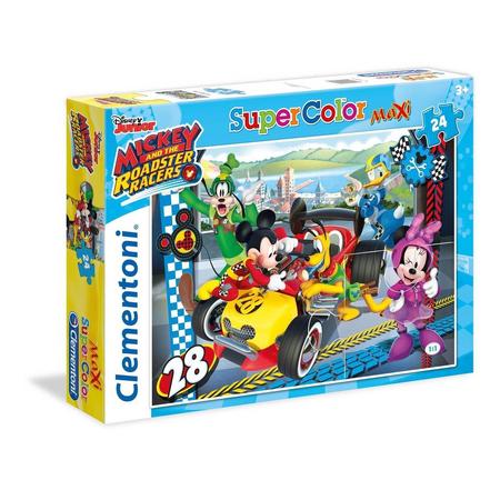Clementoni Legpuzzel Maxi Mickey And The Roadsters 24 Stukjes