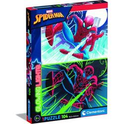 Clementoni Marvel Spiderman Contourpuzzel 104 stuk(s) Kunst