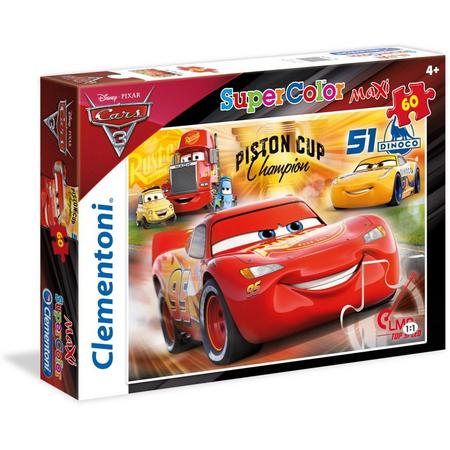 Clementoni PUZZLE 60 EL MAXI SUPER KOLOR Cars 3 26424