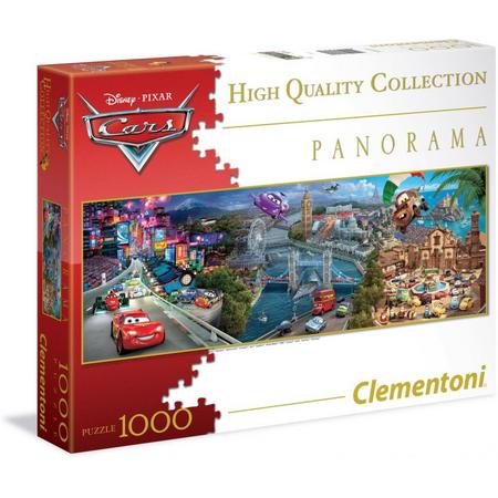 Clementoni Panorama puzzel Cars 1000 stukjes
