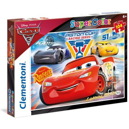 Clementoni Puzzel Cars 3 - 104 stukjes