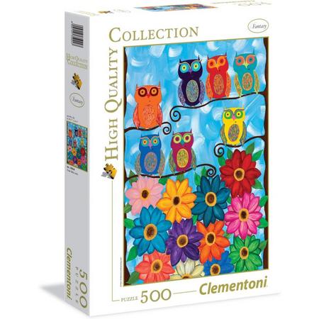 Clementoni Puzzel Kleine Uiltjes - 500 stukjes