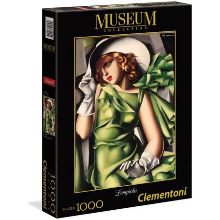 Clementoni Puzzel Lempicka Groene Dame - 1000 stukjes