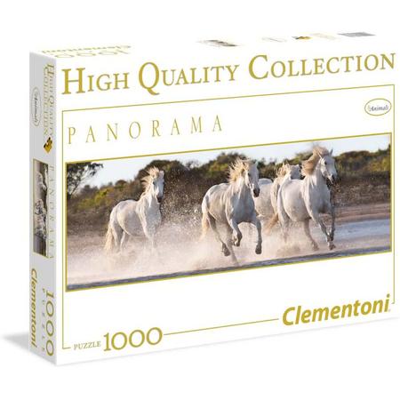 Clementoni Puzzel Running Horses - 1000 stukjes