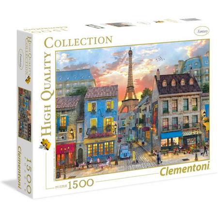 Clementoni Puzzel Streets Of Paris 1500 Stukjes