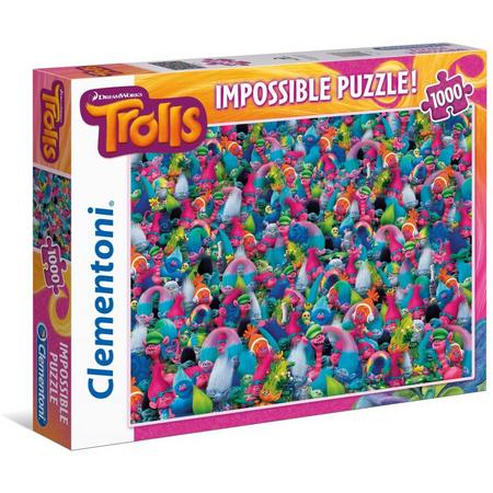 Clementoni Puzzel Trolls - 1000 stukjes