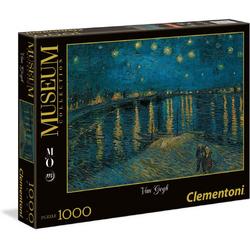 Clementoni Puzzel Van Gogh Sterrennacht - 1000 stukjes